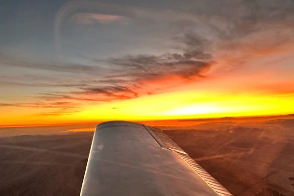 Navigation chart and headset