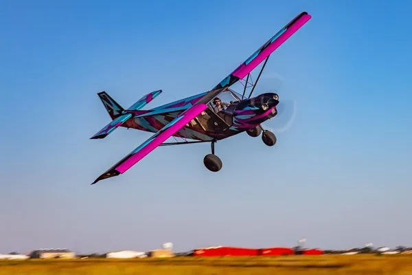 Zenith experimental aircraft in flight